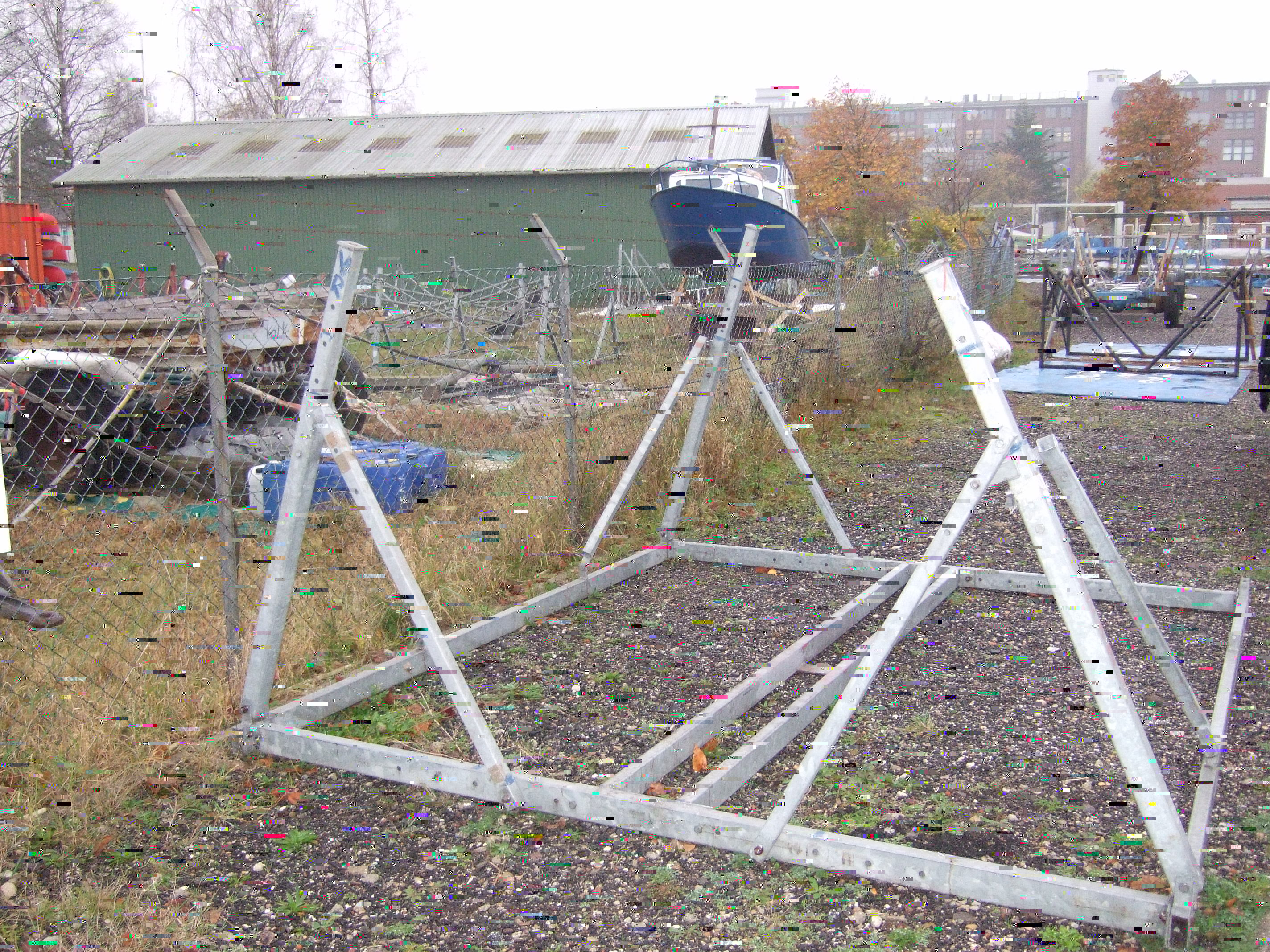 lagerbock segelboot